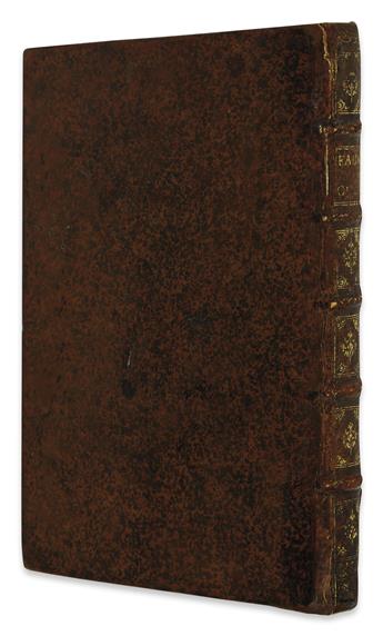 LA FONTAINE, JEAN. Fables Choisies, mises en Vers.  1668